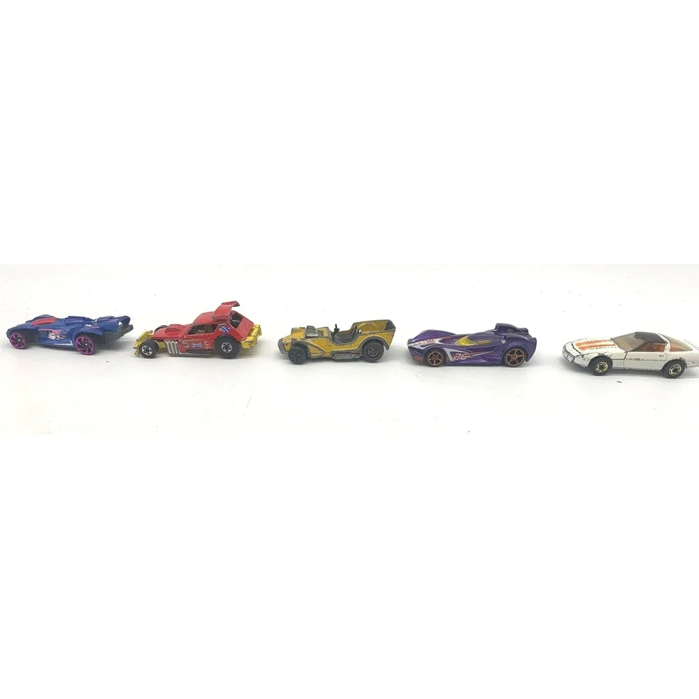 Hot Wheels Diecast Car Lot 20pc Multicolor Vintage 1987 Mattel Terrain Base